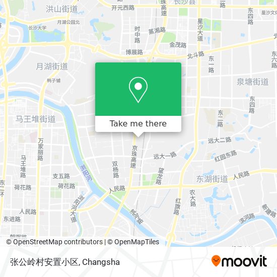 张公岭村安置小区 map