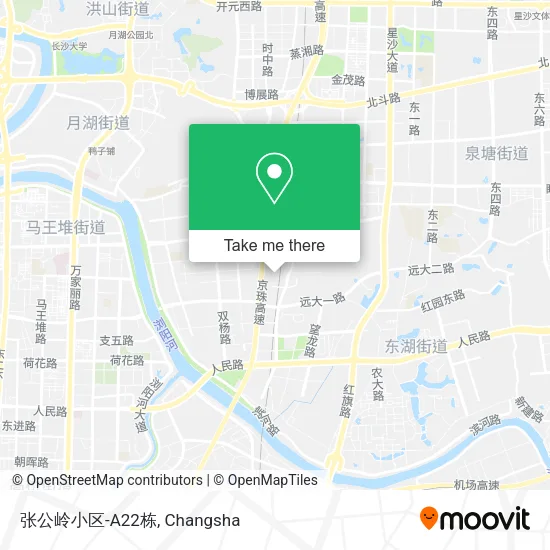 张公岭小区-A22栋 map