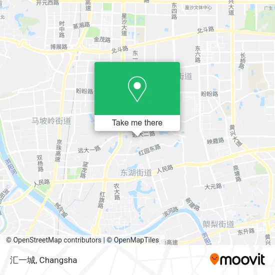 汇一城 map