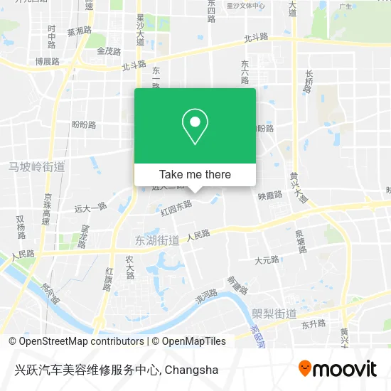 兴跃汽车美容维修服务中心 map