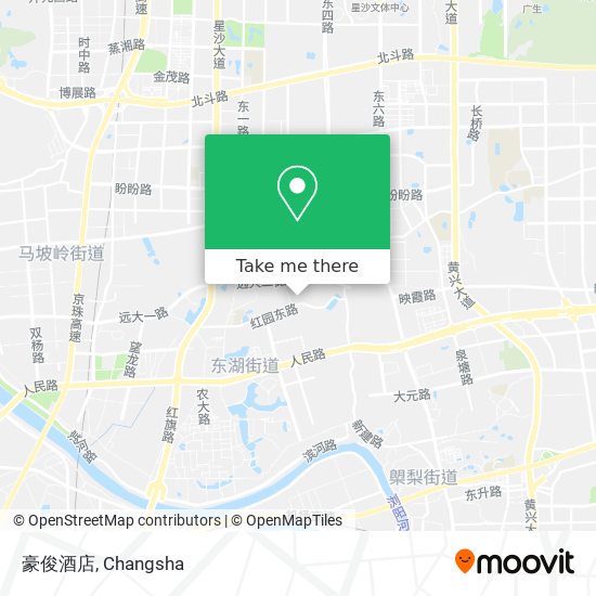 豪俊酒店 map