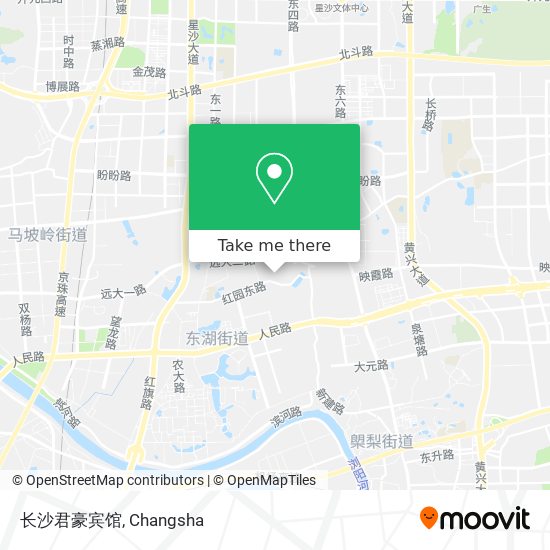 长沙君豪宾馆 map