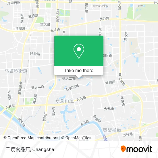 千度食品店 map