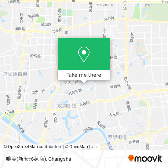 唯美(新安形象店) map