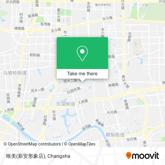 唯美(新安形象店) map