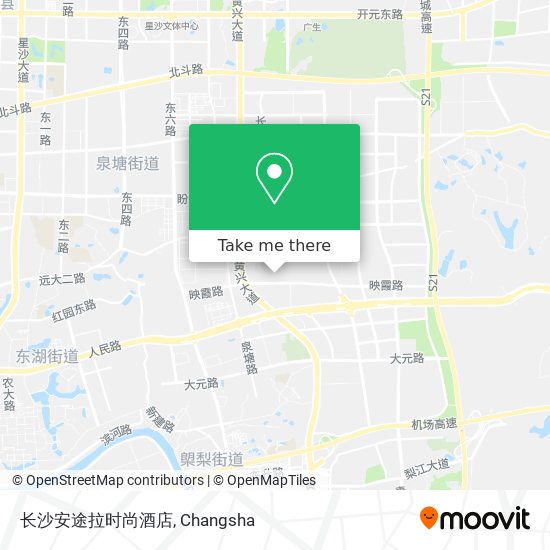 长沙安途拉时尚酒店 map