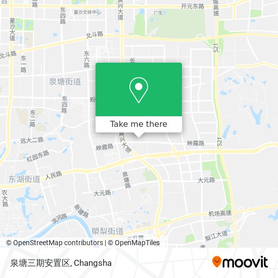 泉塘三期安置区 map