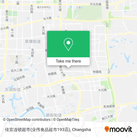 佳宜连锁超市(业伟食品超市193店) map