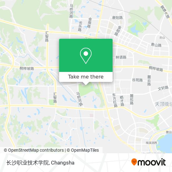 长沙职业技术学院 map