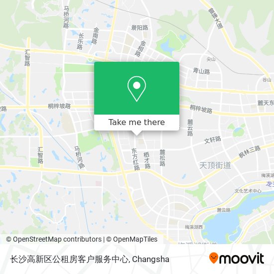 长沙高新区公租房客户服务中心 map