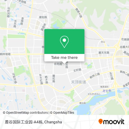 麓谷国际工业园-A4栋 map