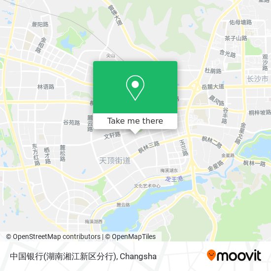 中国银行(湖南湘江新区分行) map