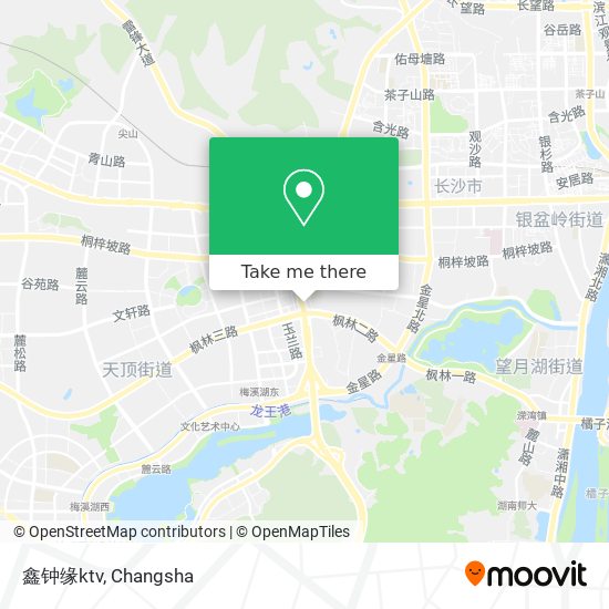 鑫钟缘ktv map