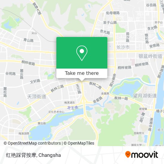 红艳踩背按摩 map