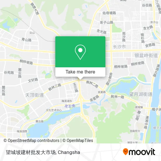 望城坡建材批发大市场 map