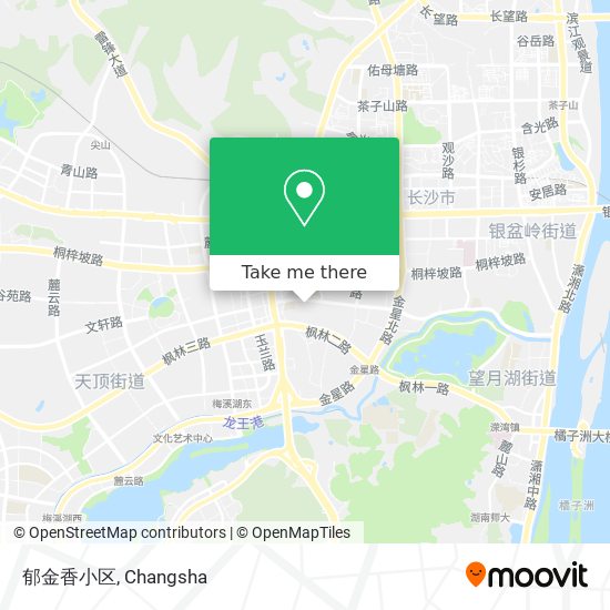 郁金香小区 map