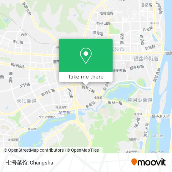 七号菜馆 map