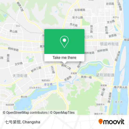 七号菜馆 map