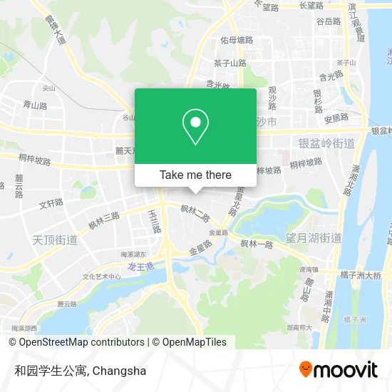 和园学生公寓 map