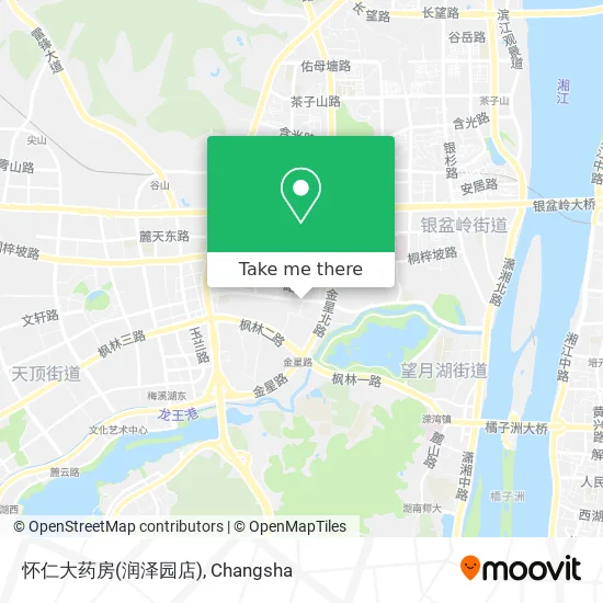 怀仁大药房(润泽园店) map