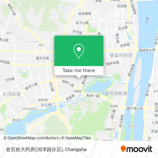 老百姓大药房(润泽园分店) map
