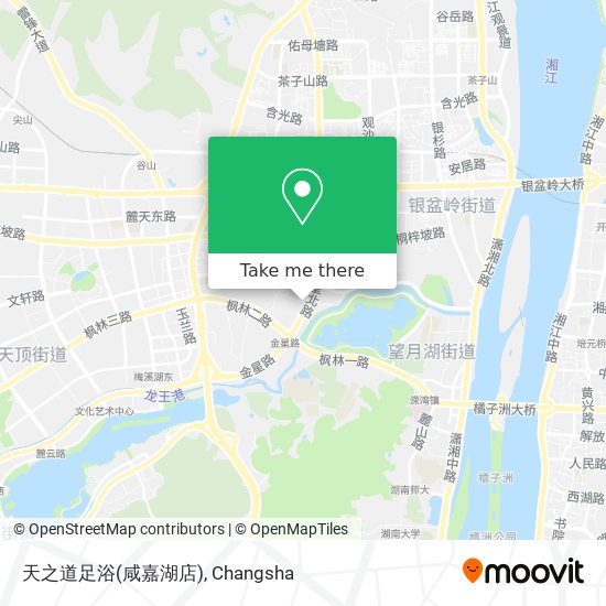 天之道足浴(咸嘉湖店) map