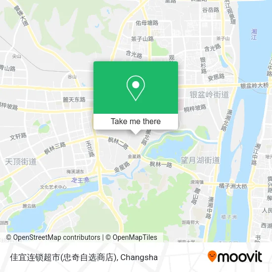 佳宜连锁超市(忠奇自选商店) map