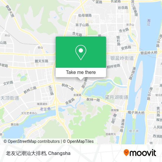 老友记潮汕大排档 map