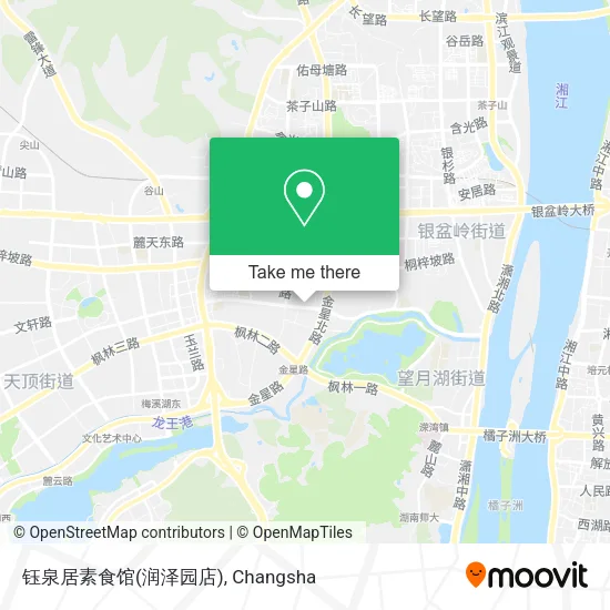 钰泉居素食馆(润泽园店) map
