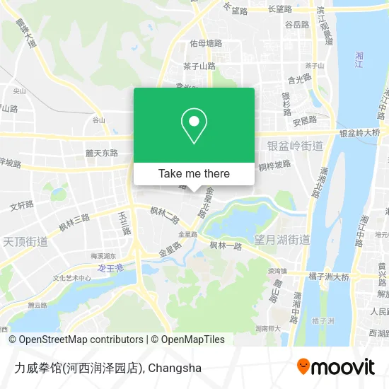 力威拳馆(河西润泽园店) map