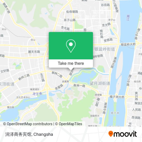 润泽商务宾馆 map