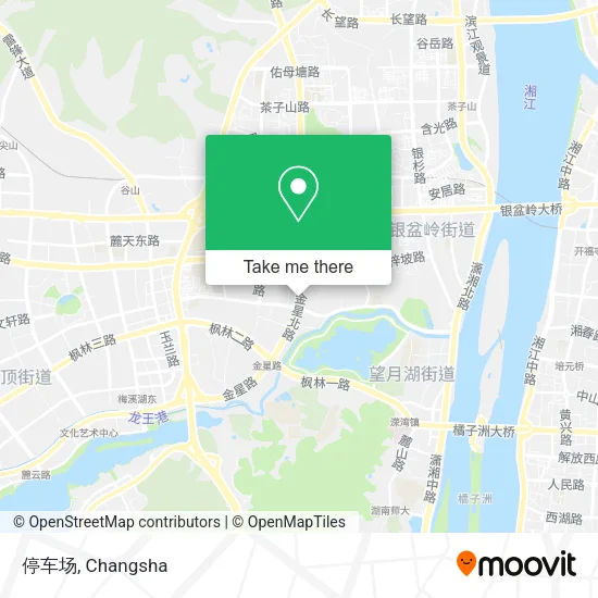 停车场 map