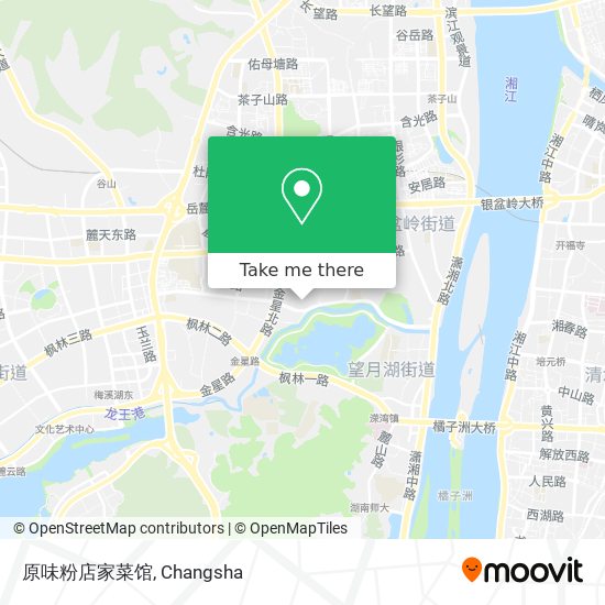 原味粉店家菜馆 map