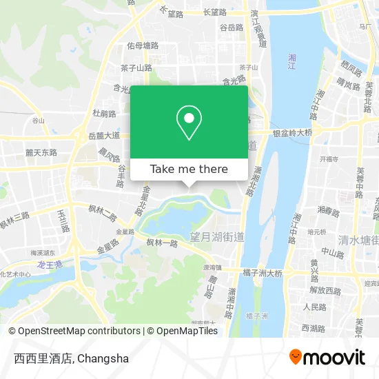 西西里酒店 map