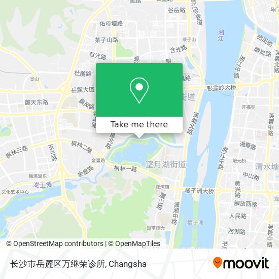 长沙市岳麓区万继荣诊所 map