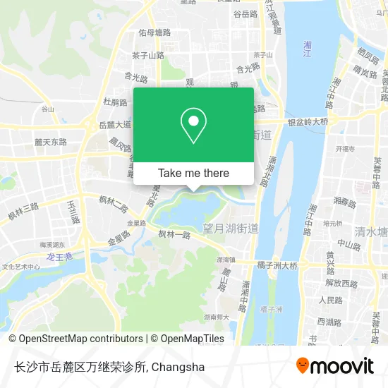 长沙市岳麓区万继荣诊所 map