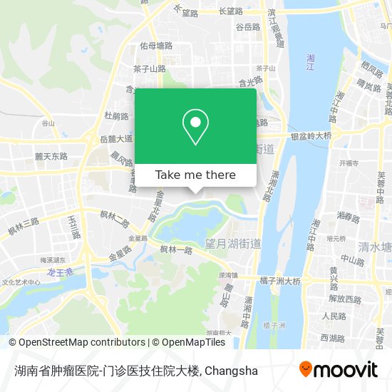 湖南省肿瘤医院-门诊医技住院大楼 map