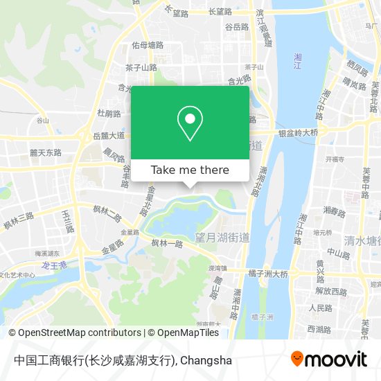 中国工商银行(长沙咸嘉湖支行) map