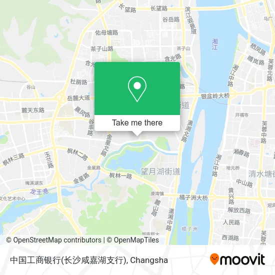 中国工商银行(长沙咸嘉湖支行) map