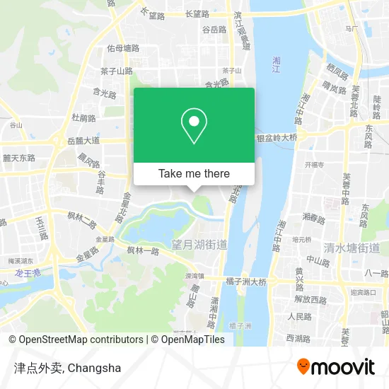 津点外卖 map