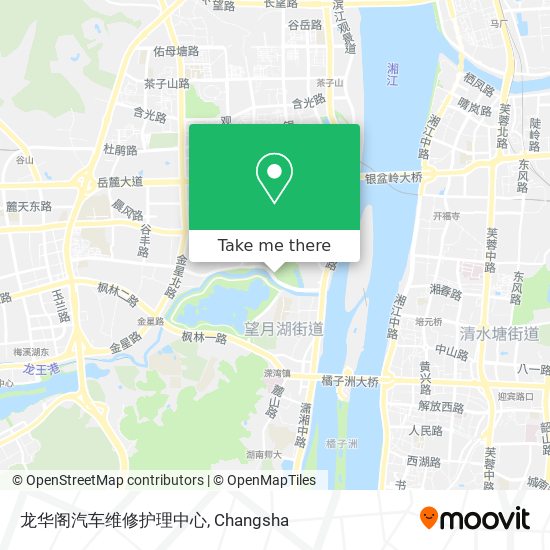 龙华阁汽车维修护理中心 map