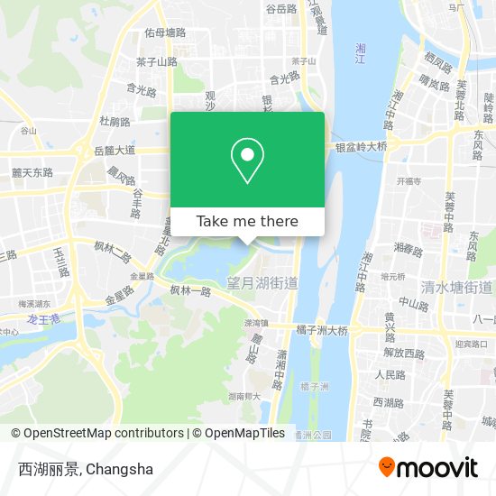 西湖丽景 map