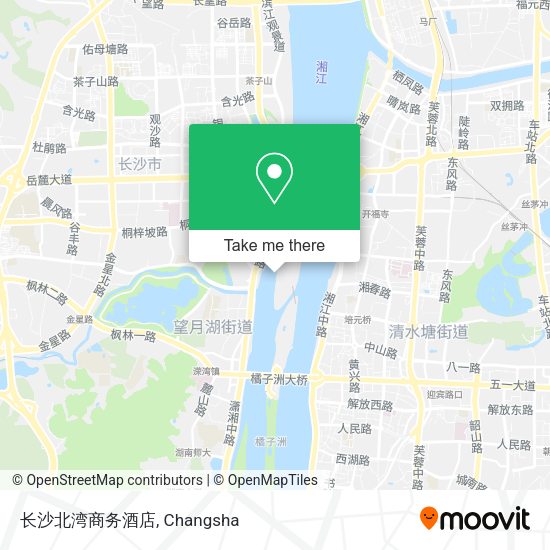 长沙北湾商务酒店 map