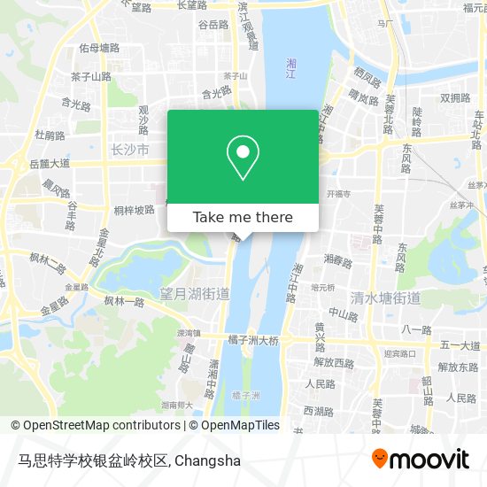 马思特学校银盆岭校区 map