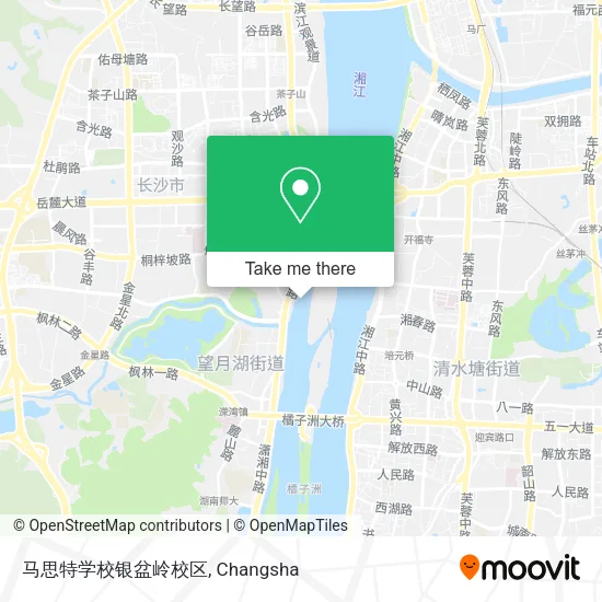 马思特学校银盆岭校区 map
