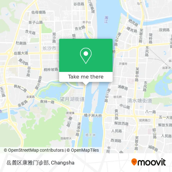 岳麓区康雅门诊部 map