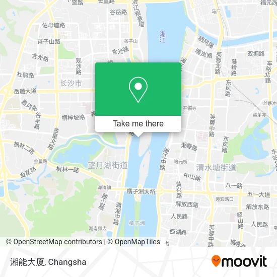 湘能大厦 map