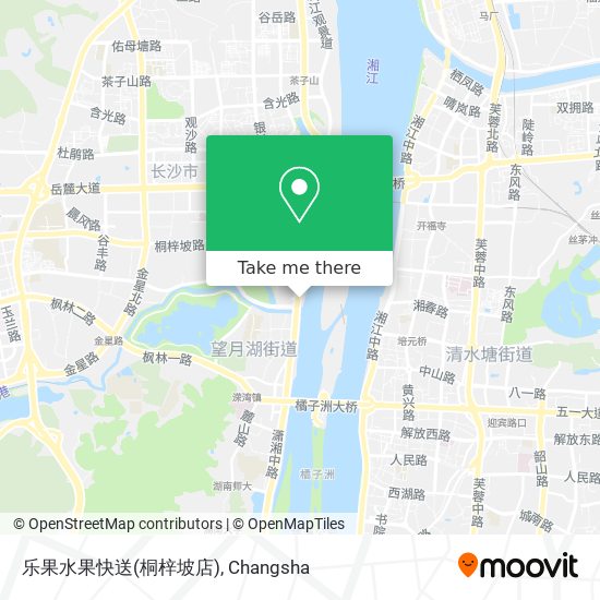 乐果水果快送(桐梓坡店) map