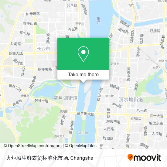 火炬城生鲜农贸标准化市场 map