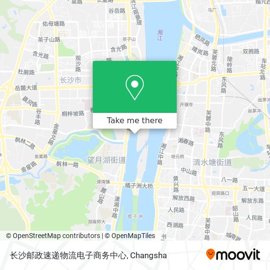 长沙邮政速递物流电子商务中心 map
